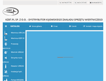 Tablet Screenshot of kzbt.pl